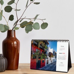 CALENDARIO SOBREMESA ESCRIBIR 210X150 2027 CAPITALES