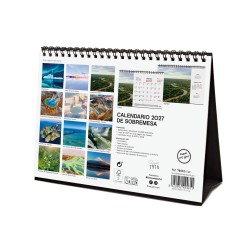 CALENDARIO SOBREMESA ESCRIBIR 210X150 2027 NATURALEZA
