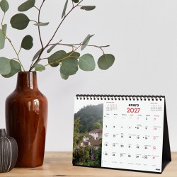 CALENDARIO SOBREMESA ESCRIBIR 210X150 2027 PUEBLOS CON ENCANTO