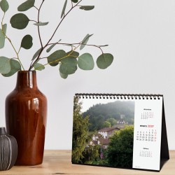 CALENDARIO SOBREMESA ESCRIBIR 210X150 2027 PUEBLOS CON ENCANTO