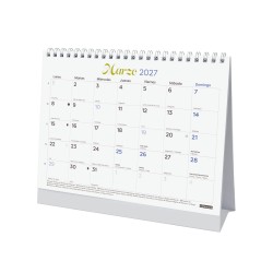 CALENDARIO SOBREMESA ART 210X150 2027 FRASES INSPIRADORAS