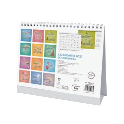 CALENDARIO SOBREMESA ART 210X150 2027 FRASES INSPIRADORAS