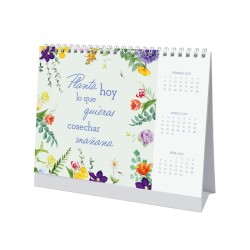 CALENDARIO SOBREMESA ART 210X150 2027 FRASES MOTIVADORAS