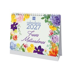 CALENDARIO SOBREMESA ART 210X150 2027 FRASES MOTIVADORAS