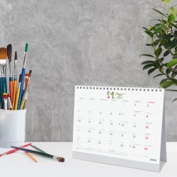 CALENDARIO SOBREMESA ART 210X150 2027 MARTABGE