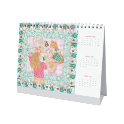 CALENDARIO SOBREMESA ART 210X150 2027 MARTABGE