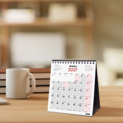 CALENDARIO SOBREMESA ESCRIBIR NEUTRO XS 140X150 2027