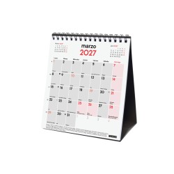 CALENDARIO SOBREMESA ESCRIBIR NEUTRO XS 140X150 2027