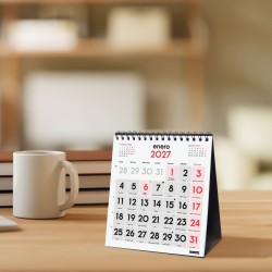 CALENDARIO SOBREMESA ESCRIBIR XS NºGRANDES 140x150 2027