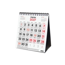 CALENDARIO SOBREMESA ESCRIBIR XS NºGRANDES 140x150 2027