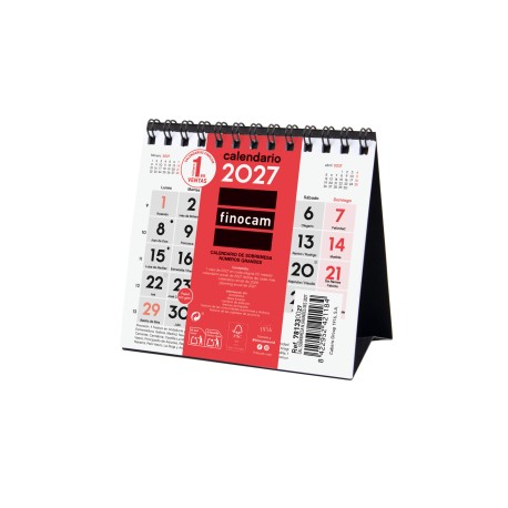 CALENDARIO SOBREMESA...