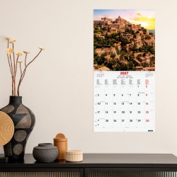 CALENDARIO PARED 30X30 2027 CHARMING INT