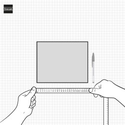 PLANIFICADOR MES VISTA+NOTAS 2027 GRIS INT.