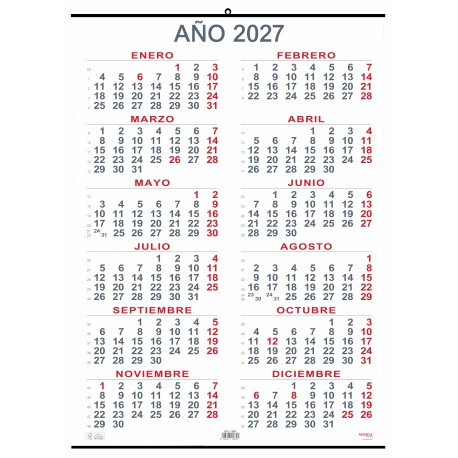 CALENDARIO ANUAL MURAL...