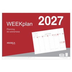 PLANNING MYRGA SOBREMESA 2027 REF.1580