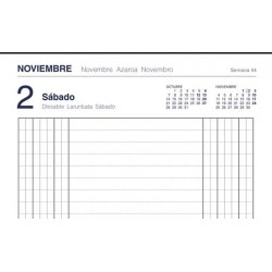 DIETARIO MYRGA 2 TERCIOS NEGRO 2027 1DIA EN 2 PAG.