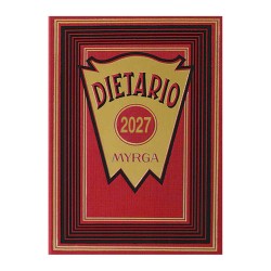 DIETARIO MYRGA CUARTO ROJO 2027 1DP