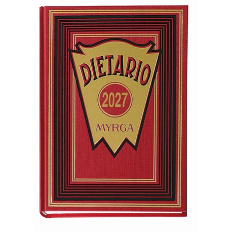 DIETARIO MYRGA OCTAVO ROJO...