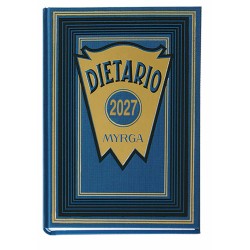 DIETARIO MYRGA OCTAVO AZUL 2027 1DP