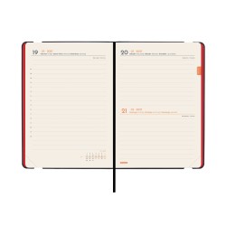 AGENDA FLEXI LISA F4 118X168 1DP 2027 ROJO