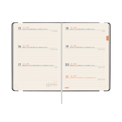 AGENDA FLEXI LISA F4 118X168 SVH 2027 NEGRO