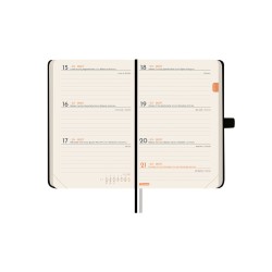 AGENDA TEXTURA M2 82X127 SV 2027 NEGRO