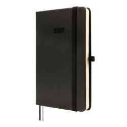 AGENDA TEXTURA M4 118X168 SV 2027 NEGRA