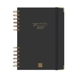 AGENDA ALMA E10  155X212 1DP 2027 NEGRO