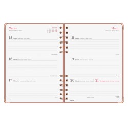 AGENDA ALMA E10  155X212 SV 2027 ROSA