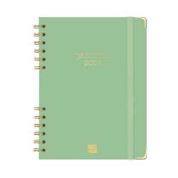 AGENDA ALMA E10  155X212 SV 2027 VERDE