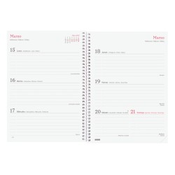 AGENDA DESIGN E10 155X212 SV 2027 FLORA