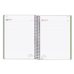 AGENDA ESPIRAL MY E10 155X212 1DP 2027 VERDE