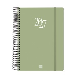 AGENDA ESPIRAL MY E10 155X212 1DP 2027 VERDE