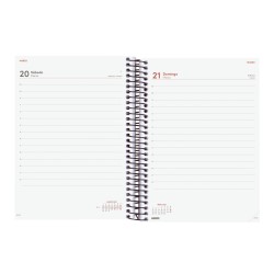 AGENDA OPAQUE E10 155x212 1DP 2027 CELESTE