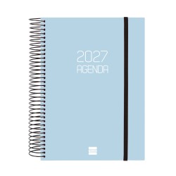 AGENDA OPAQUE E10 155x212 1DP 2027 CELESTE