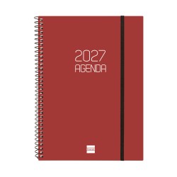 AGENDA OPAQUE E10 155x212 SVH 2027 BURDEOS