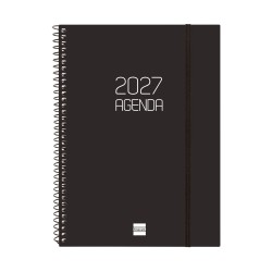 AGENDA OPAQUE E10 155x212 SVH 2027 NEGRO