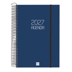 AGENDA OPAQUE E11 165x242 1DP 2027 AZUL