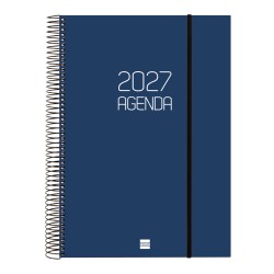 AGENDA OPAQUE E40 210X297 1DP 2027 AZUL