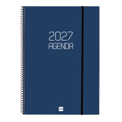 AGENDA OPAQUE E40 210X297 SV 2027 AZUL