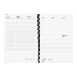 AGENDA OPAQUE E40 210X297 SV VERT.2027 AZUL