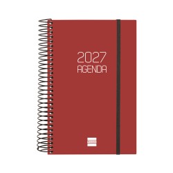 AGENDA OPAQUE E5 117x181 1DP 2027 BURDEOS