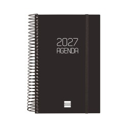 AGENDA OPAQUE E5 117x181 1DP 2027 NEGRO