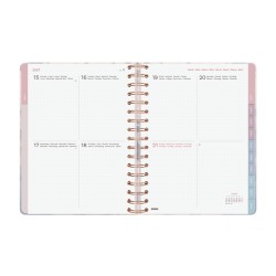 AGENDA OPTIMAL 1/4 SVH 2027 GRIS INTL