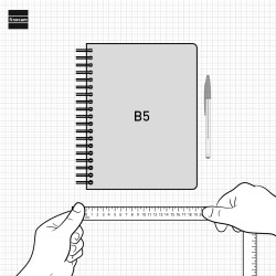 AGENDA OPTIMAL B5 1DP 2027 GRIS INTL