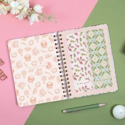 AGENDA THE FLOWER JOURNAL E10 S.VISTA 2027 ROSA