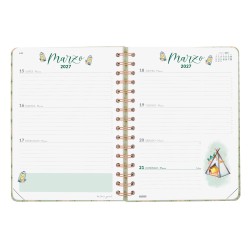 AGENDA THE FLOWER JOURNAL E10 S.VISTA 2027 VERDE