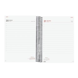 AGENDA YEAR E10 155X212 1DP 2027 NEGRO