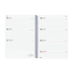 AGENDA YEAR E10 155X212  SV 2027 AZUL