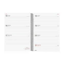 AGENDA YEAR E10 155X212  SV 2027 NEGRO